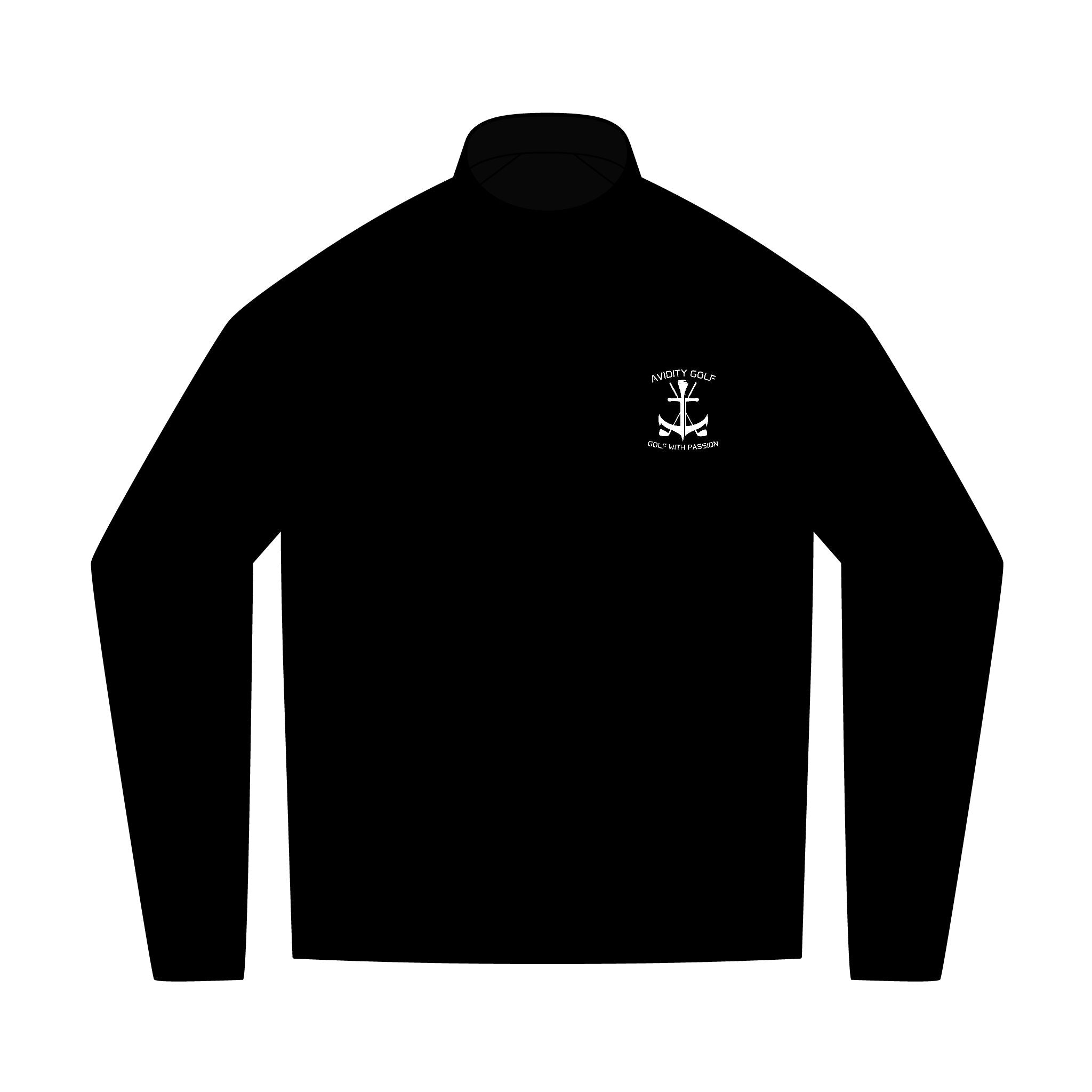 Avidity Golf Qtr Zip Full Logo