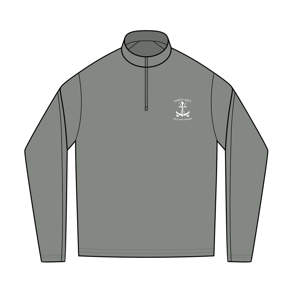 Avidity Golf Qtr Zip Full Logo