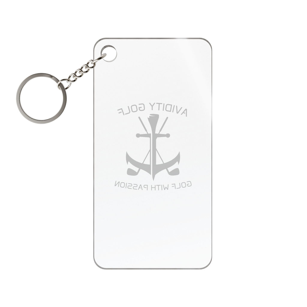 Golf Keychain Charm — Avidity Golf “Golf With Passion” Logo Keyring
